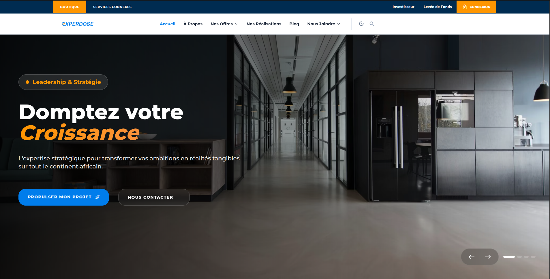ExperDose Digital Ecosystem: Corporate Site & Admin ERP